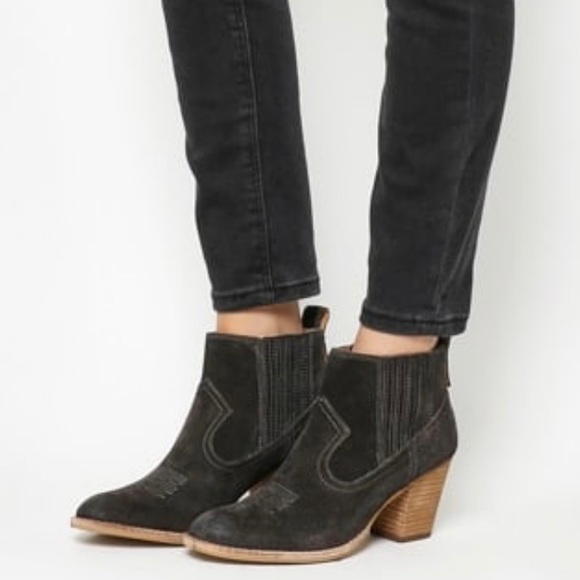 Dolce Vita Jones Suede Western Ankle 